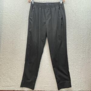 Abercrombie & Fitch Sweatpants Mens Medium Gray Stretch Drawstring Lounge Gym